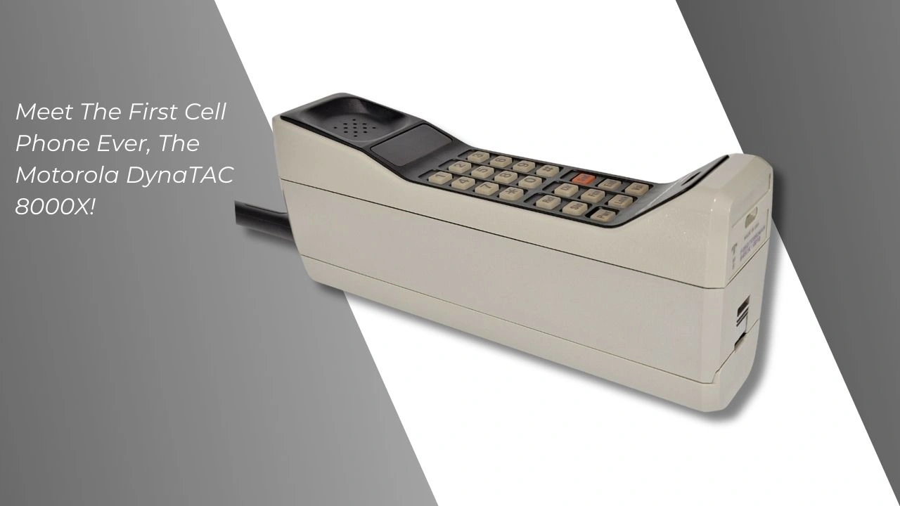 Motorola DynaTAC - The First Cell Phone